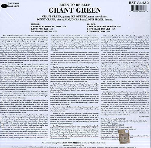 Grant Green : Born To Be Blue (LP, Album, RE, 180)