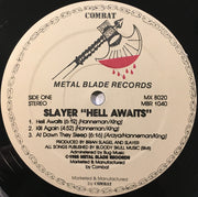 Slayer : Hell Awaits (LP, Album, RE)