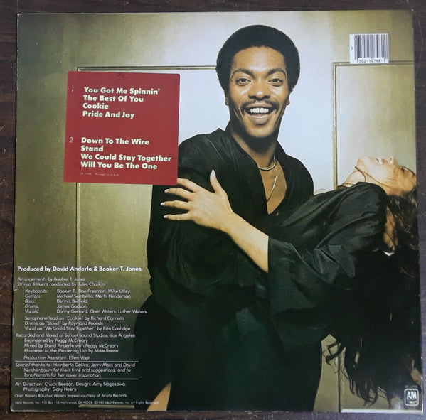Booker T. Jones : The Best Of You (LP, Album, Ter)