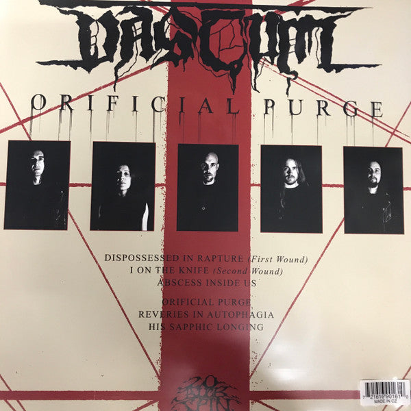 Vastum : Orificial Purge (LP, Album, Ltd, Whi)