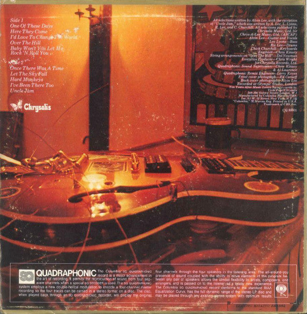 Ten Years After : A Space In Time (LP, Album, Quad, SQ)