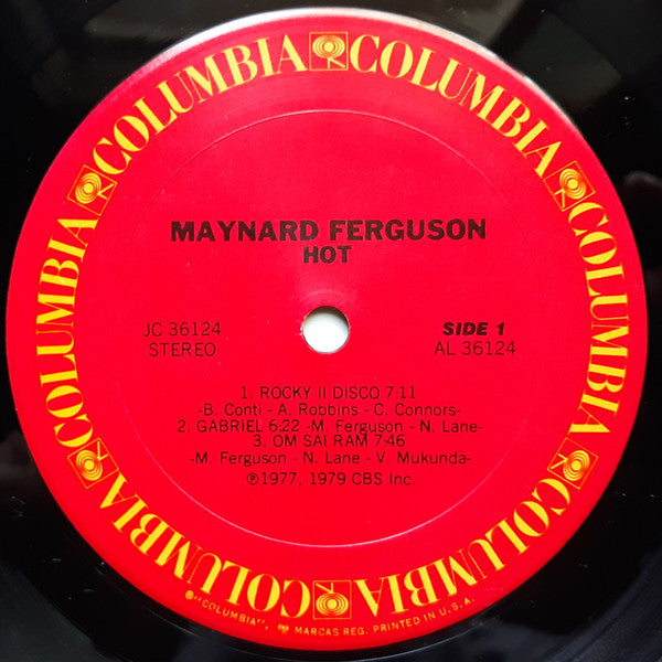 Maynard Ferguson : Hot (LP, Album, San)