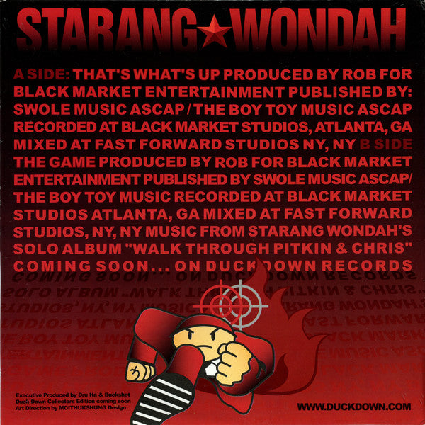 Starang Wondah* : That's What's Up / The Game (12")