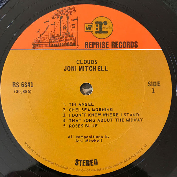 Joni Mitchell : Clouds (LP, Album, San)