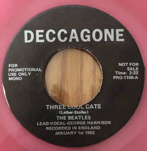 The Beatles : Three Cool Cats (7", Single, Unofficial)