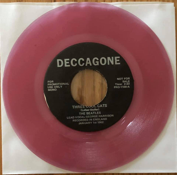 The Beatles : Three Cool Cats (7", Single, Unofficial)