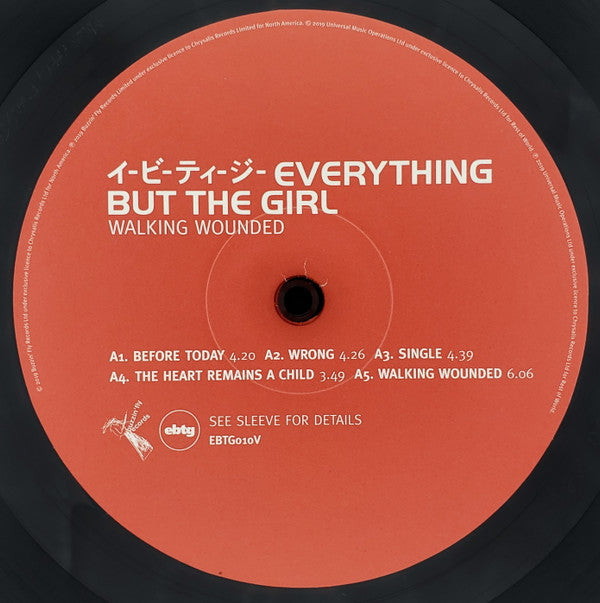 Everything But The Girl : Walking Wounded (LP, Album, RE, 180)