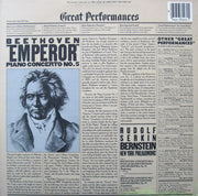 Beethoven* / Rudolf Serkin, Bernstein*, New York Philharmonic : "Emperor" Piano Concerto No. 5 (LP, Album, RE)