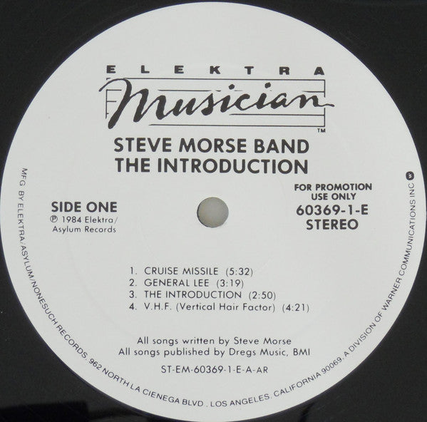 Steve Morse Band : The Introduction (LP, Album, Promo, All)