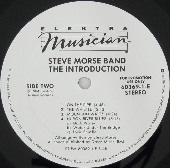 Steve Morse Band : The Introduction (LP, Album, Promo, All)