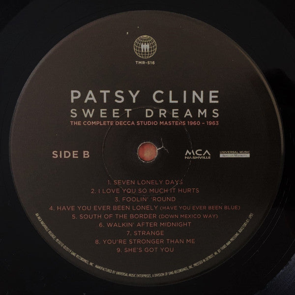 Patsy Cline : Sweet Dreams: The Complete Decca Studio Masters 1960-1963 (3xLP, Comp)