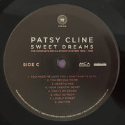 Patsy Cline : Sweet Dreams: The Complete Decca Studio Masters 1960-1963 (3xLP, Comp)