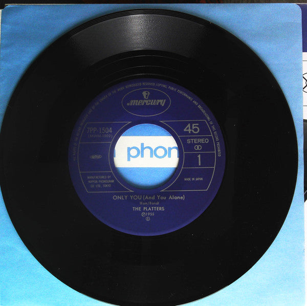 The Platters : Only You (And You Alone) / You'll Never, Never Know (7", Single, RE)