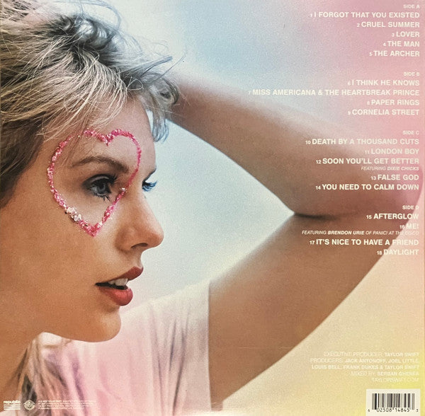 Taylor Swift : Lover (LP, Pin + LP, Blu + Album)