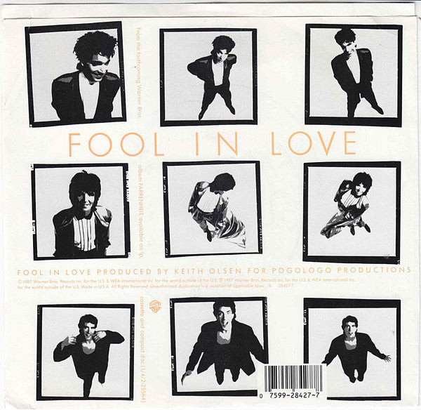 Farrenheit : Fool In Love (7", Promo, Spe)