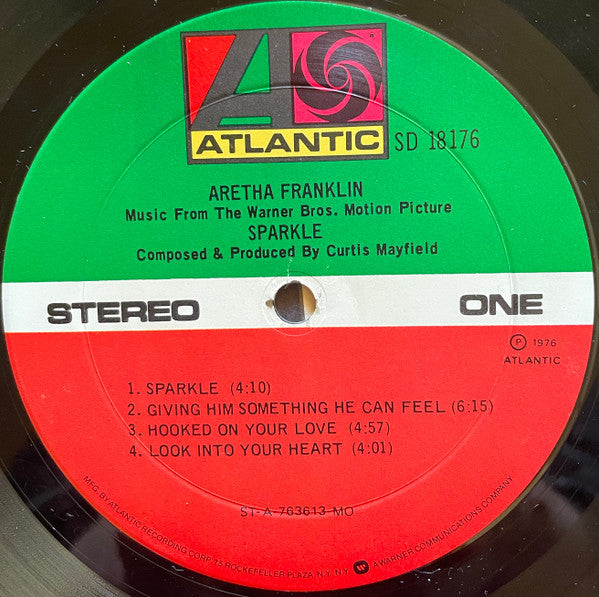 Aretha Franklin : Sparkle (LP, Album, MO )
