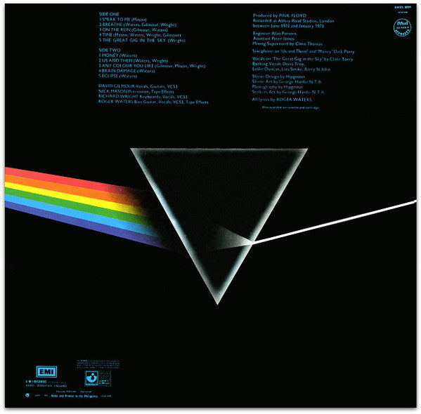 Pink Floyd : The Dark Side Of The Moon (LP, Album)