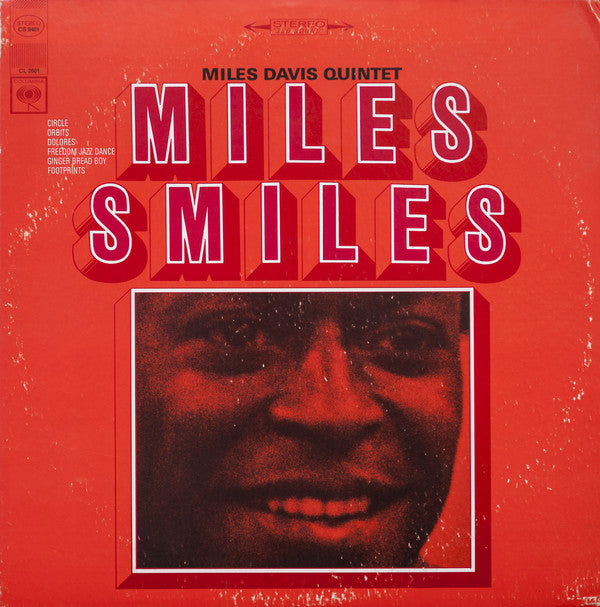 The Miles Davis Quintet : Miles Smiles (LP, Album, RE, Pit)