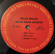 The Miles Davis Quintet : Miles Smiles (LP, Album, RE, Pit)