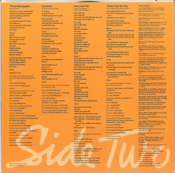 Donna Summer : All Systems Go (LP, Album, Spe)