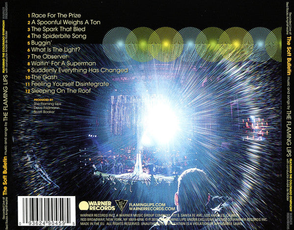 The Flaming Lips Featuring The Colorado Symphony* : (Recorded Live At Red Rocks Amphitheatre) The Soft Bulletin (CD, Album)
