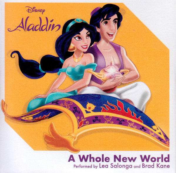 Lea Salonga And Brad Kane : A Whole New World (3", S/Sided, RSD, RE, Blu)