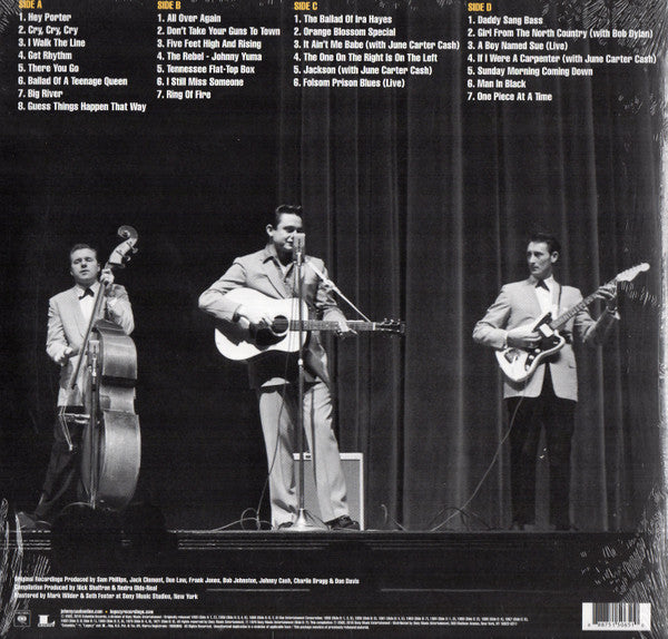 Johnny Cash : The Essential Johnny Cash (2xLP, Comp, Mono, RE, RM)