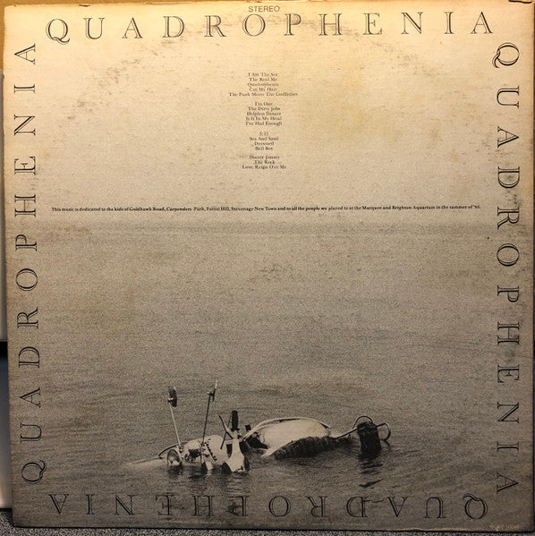 The Who : Quadrophenia (2xLP, Album, RE, Pin)