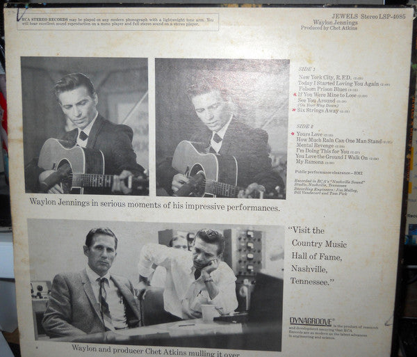 Waylon Jennings : Jewels (LP, Album, Hol)