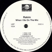 Rakim : When I Be On The Mic / Flow Forever (12", Promo)