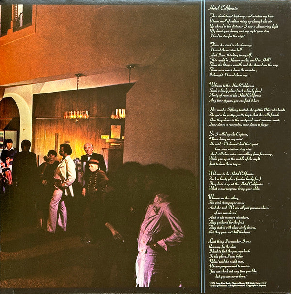 Eagles : Hotel California (LP, Album, RE, RP, SP )