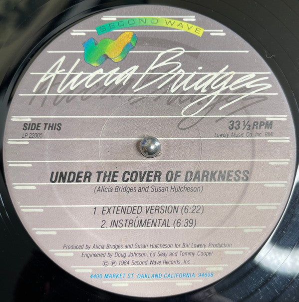 Alicia Bridges : Under The Cover Of Darkness / Not Ready Yet (12")