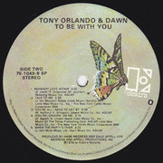 Tony Orlando & Dawn : To Be With You (LP, Album)