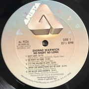 Dionne Warwick : No Night So Long (LP, Album, Ter)
