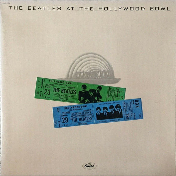 The Beatles : The Beatles At The Hollywood Bowl (LP, Album, Emb)