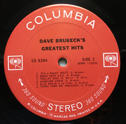 Dave Brubeck : Dave Brubeck's Greatest Hits (LP, Comp, San)