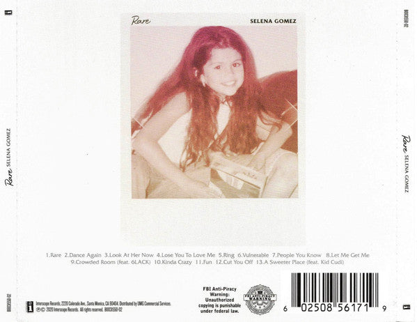 Selena Gomez : Rare (CD, Album)