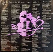Linda Ronstadt With Nelson Riddle And His Orchestra : For Sentimental Reasons (LP, Album, Spe)