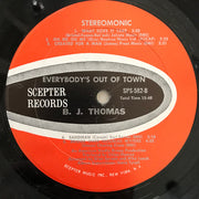 B.J. Thomas : Everybody's Out Of Town (LP, Album, Mon)