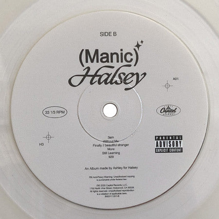 Halsey : Manic (LP, Album, Cle)