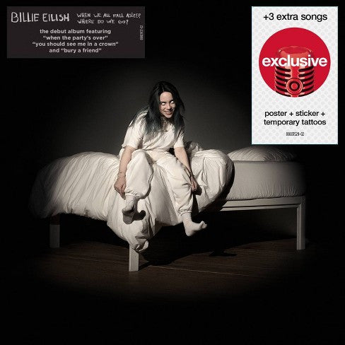 Billie Eilish : When We All Fall Asleep, Where Do We Go? (CD, Album, Tar)