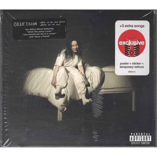Billie Eilish : When We All Fall Asleep, Where Do We Go? (CD, Album, Tar)