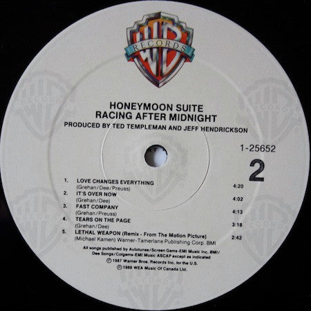 RARE 2024 Honeymoon Suite Vinyl