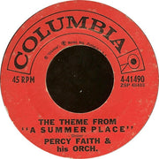 Percy Faith & His Orchestra : The Theme From "A Summer Place" / Go-Go-Po-Go (7", Single, Styrene, Bri)