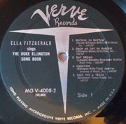 Ella Fitzgerald : Ella Fitzgerald Sings The Duke Ellington Song Book, Volume One (2xLP, Album, Mono)