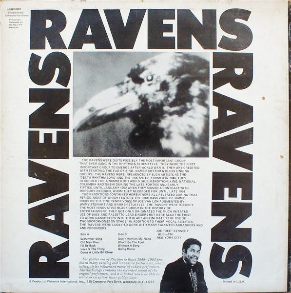 The Ravens (2) : The Ravens (LP, Comp, Red)
