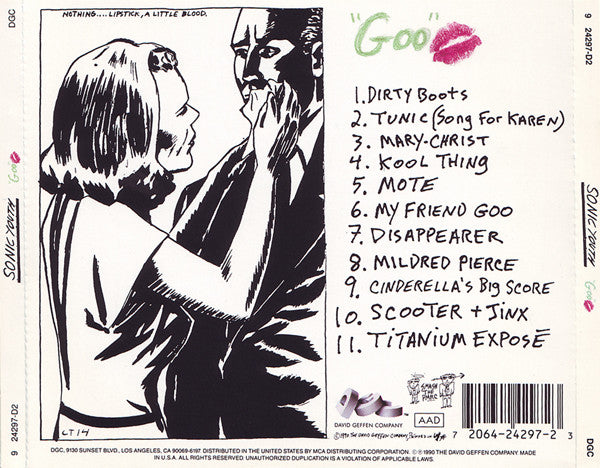 Sonic Youth : Goo (CD, Album, RE)