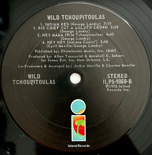The Wild Tchoupitoulas : The Wild Tchoupitoulas (LP, Album, San)