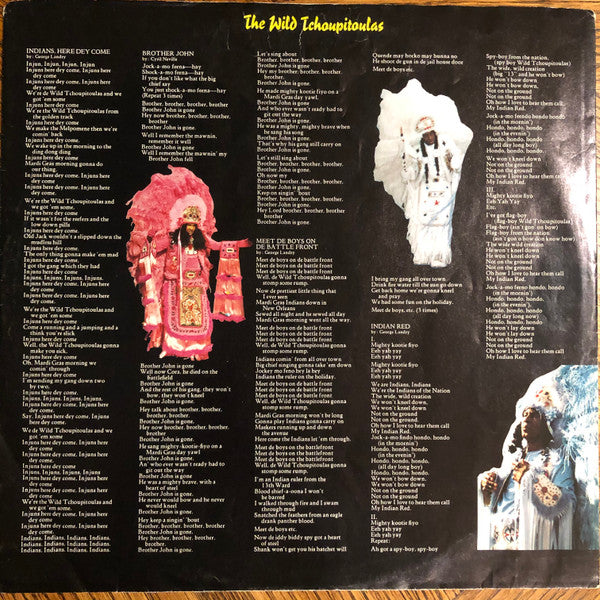 The Wild Tchoupitoulas : The Wild Tchoupitoulas (LP, Album, San)