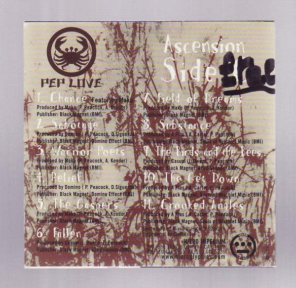 Pep Love : Ascension Side C (CD, Album)